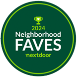 Nextdoor 2024 Neighborhood Faves logo